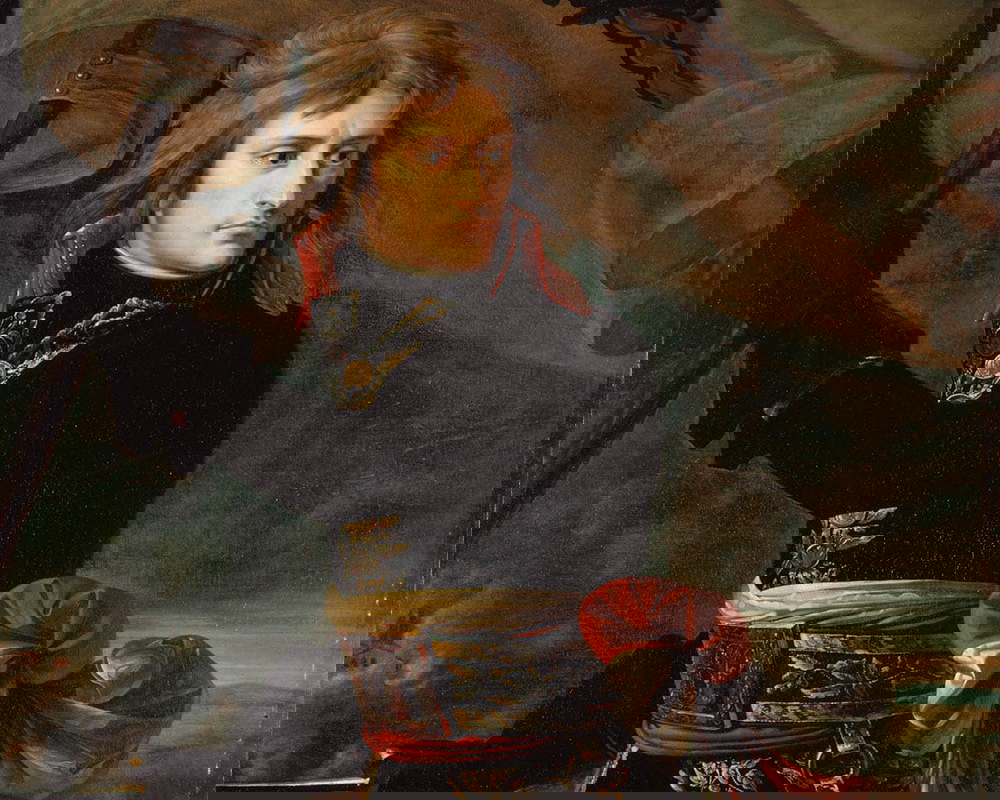 jean antoine gros napoleon at arcole detail