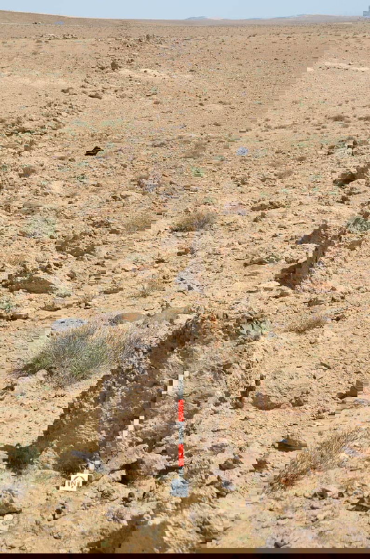 khatt shebib jordan wall close archaeological mysteries