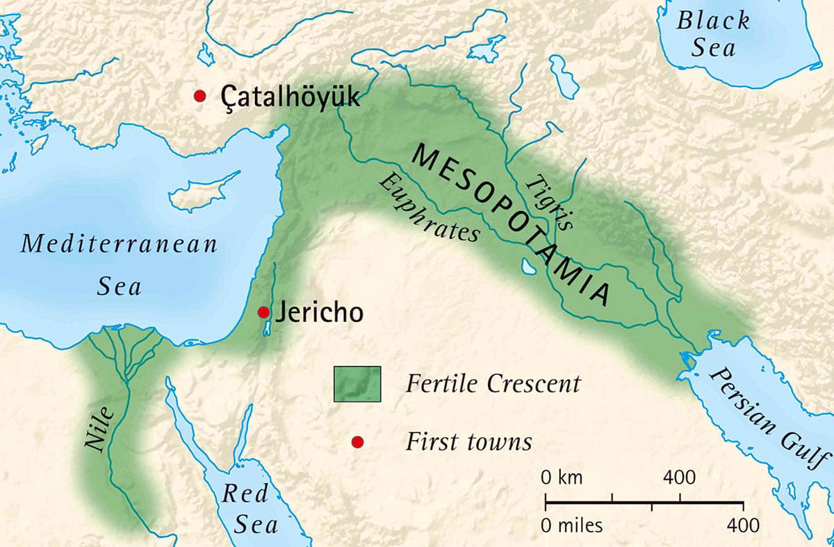 map mesopotamia rivers