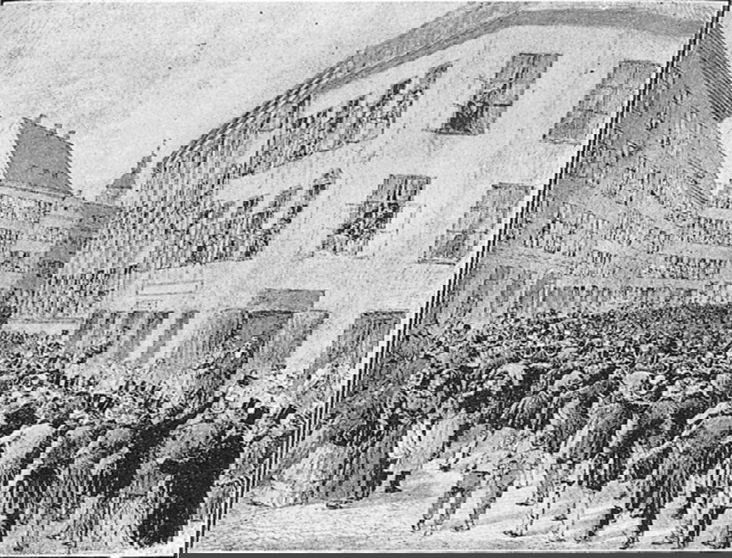march christiansborg palace 1848
