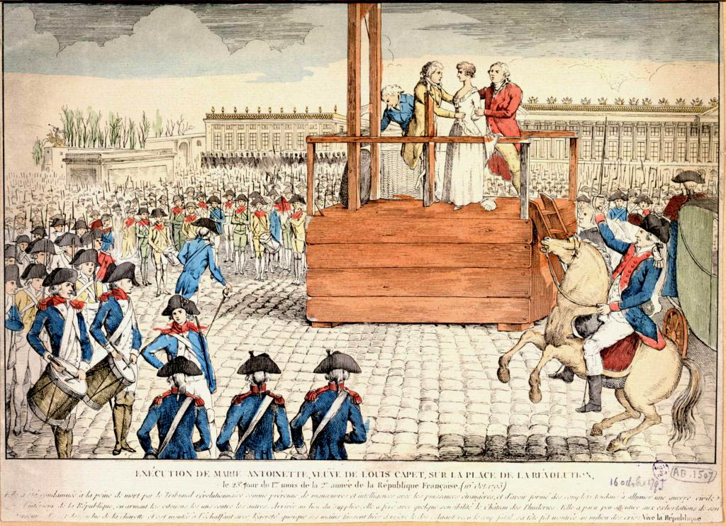 marie antoinette death 