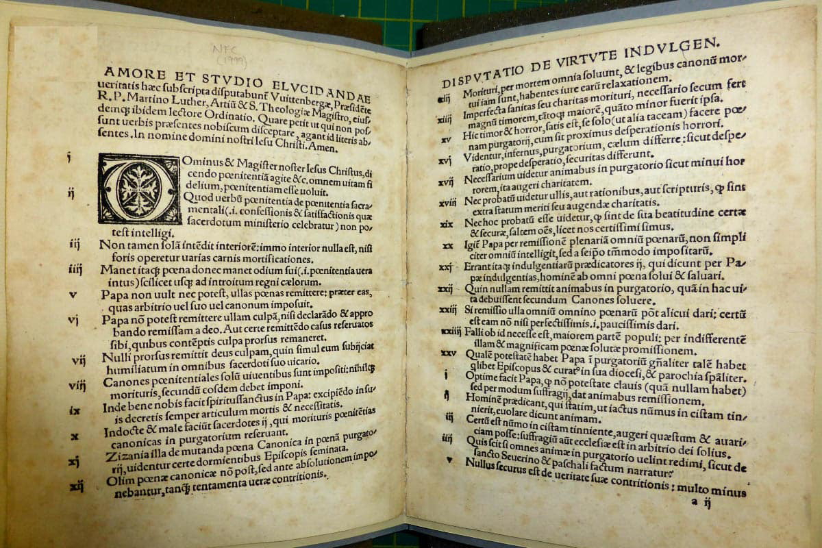 martin luther ninety five theses