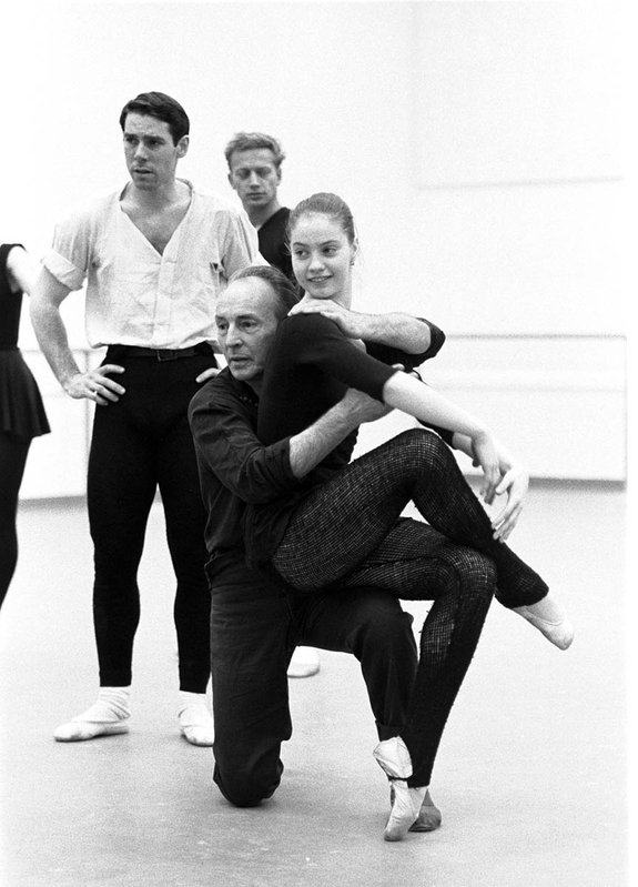 rehearsal george balanchine suzanne farrel