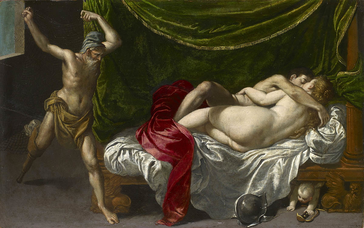 rottenhamer vulcan aphrodite venus mars