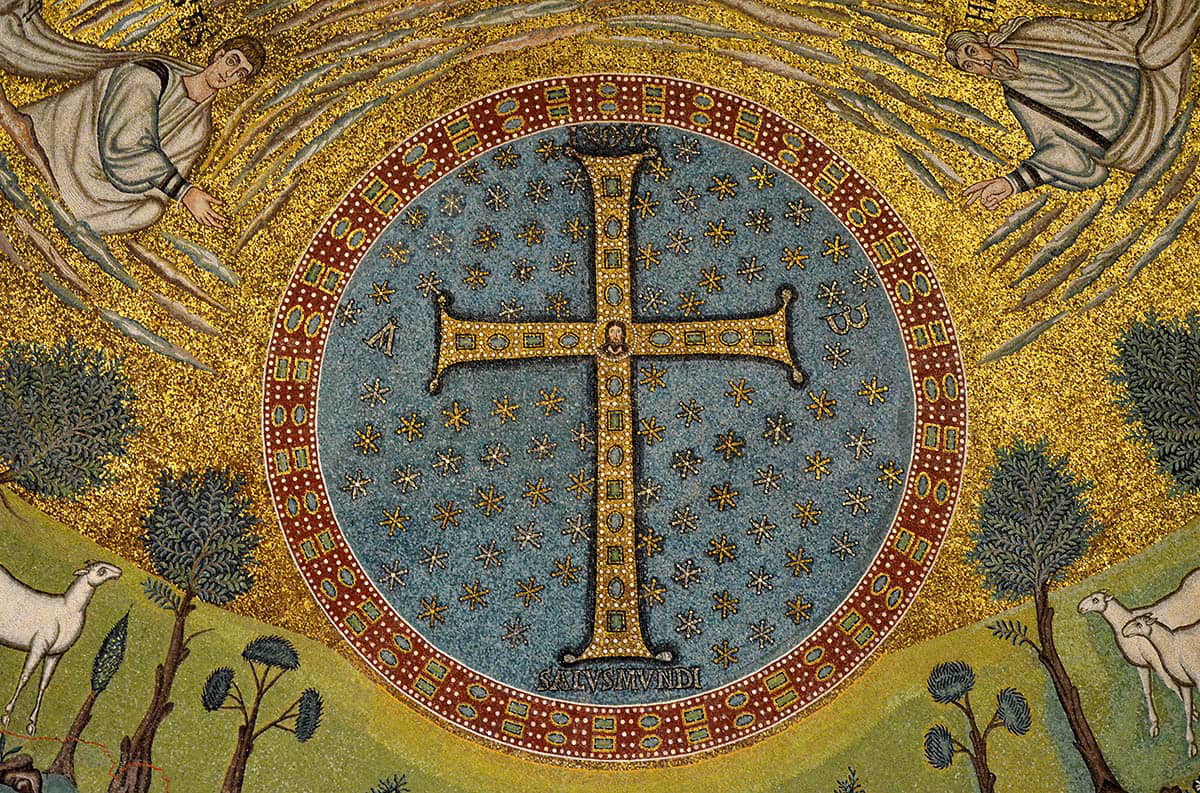 sant apollinare medieval artwork mosaic