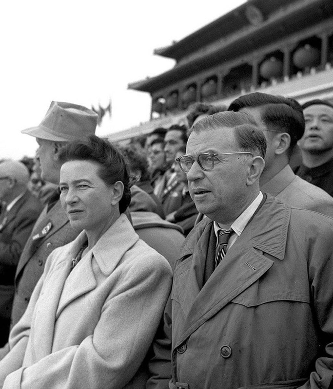 sartre beauvoir beijing photo existentialism