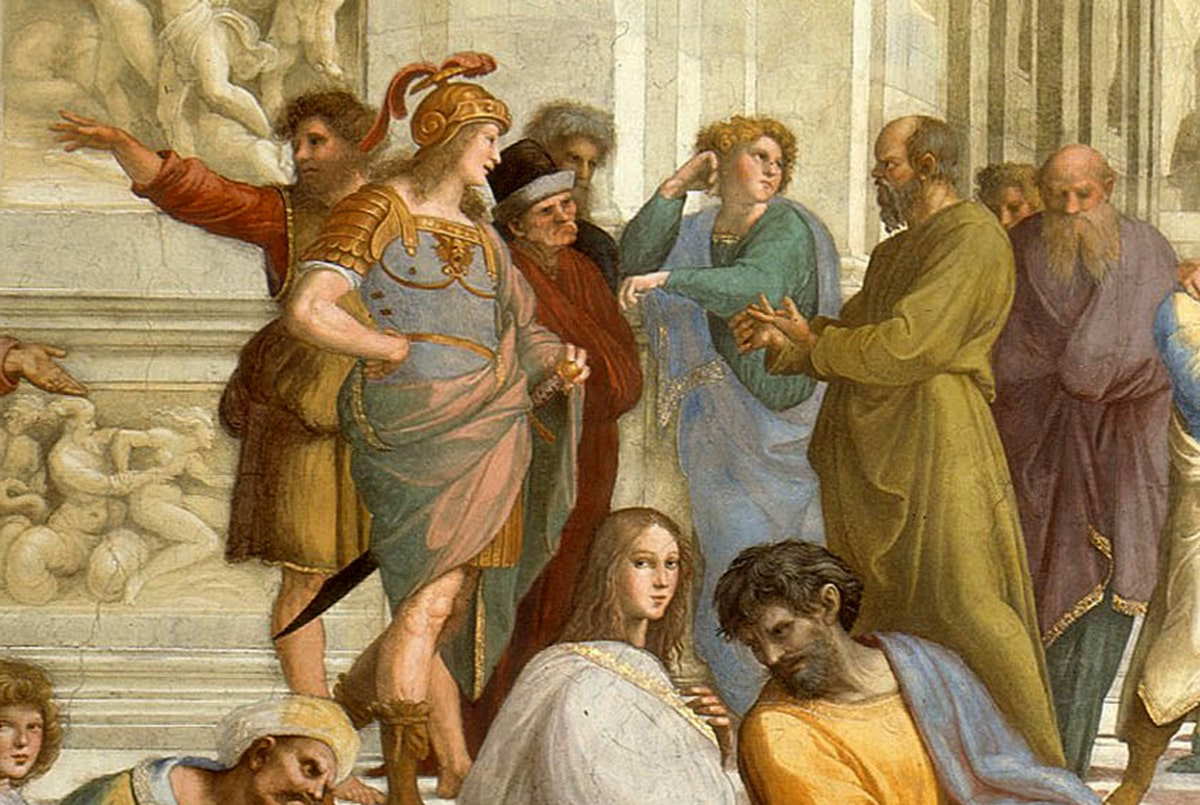 socrates school of athens raphael painting