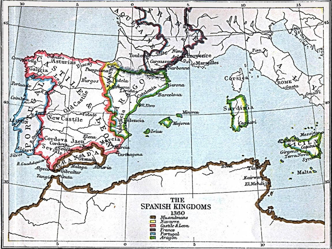 spain kingdoms before ferdinand and isabella