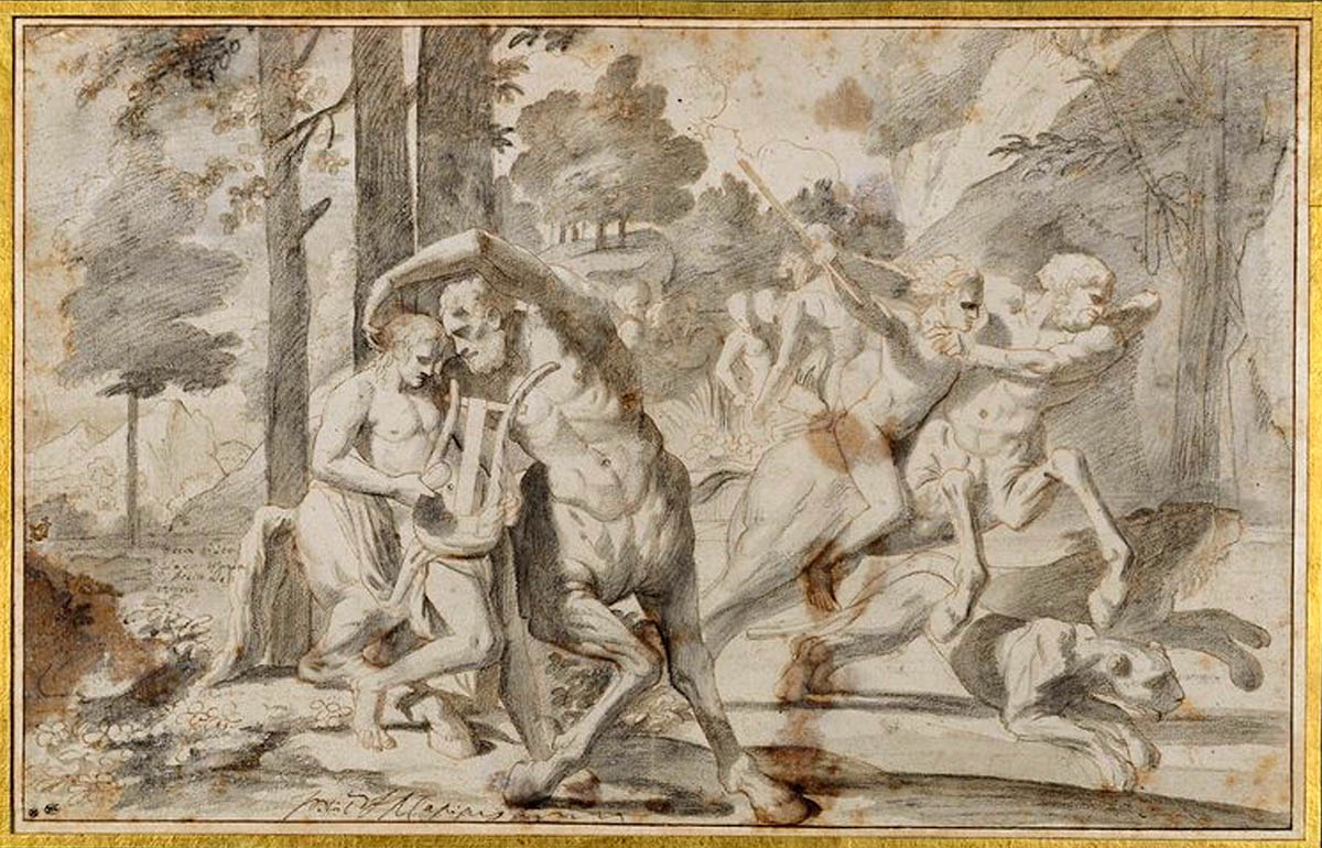 testa education achilles lyre hunting