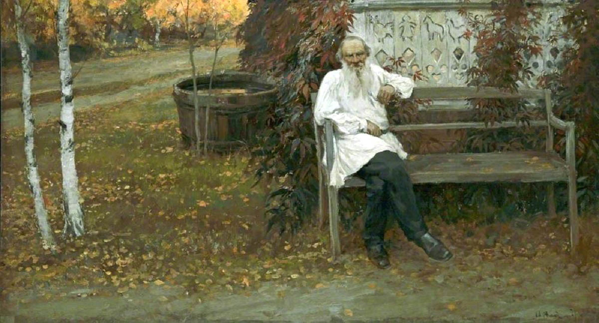tolstoy russian writer portrait vladimirov