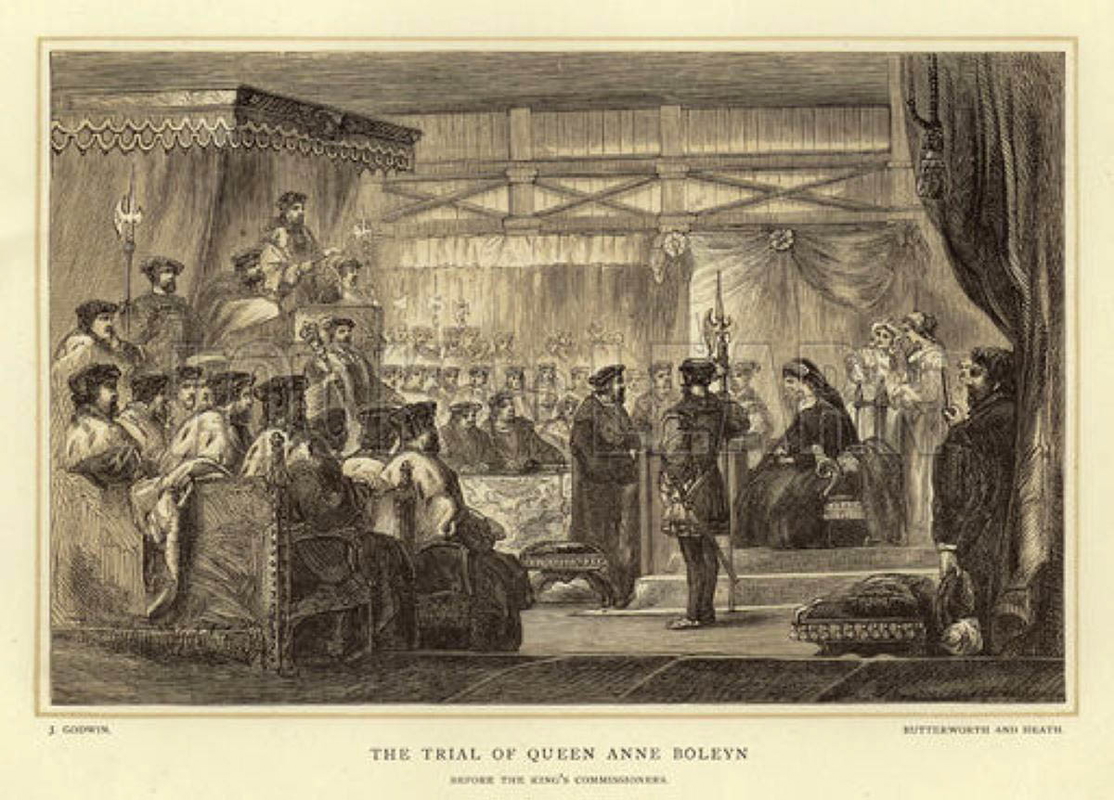 tudor england trial anne boleyn