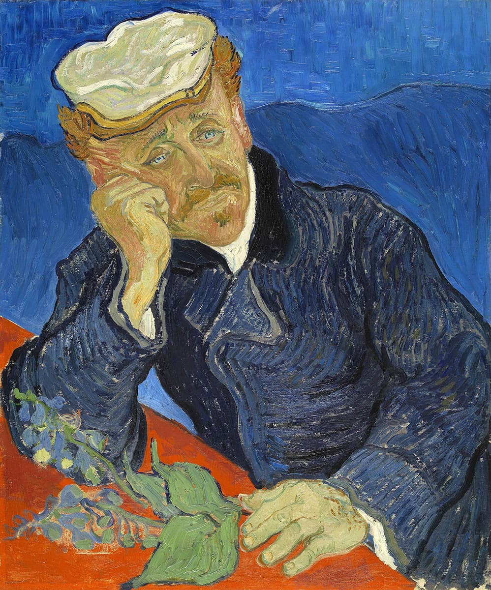 van gogh doctor paul gachet portrait