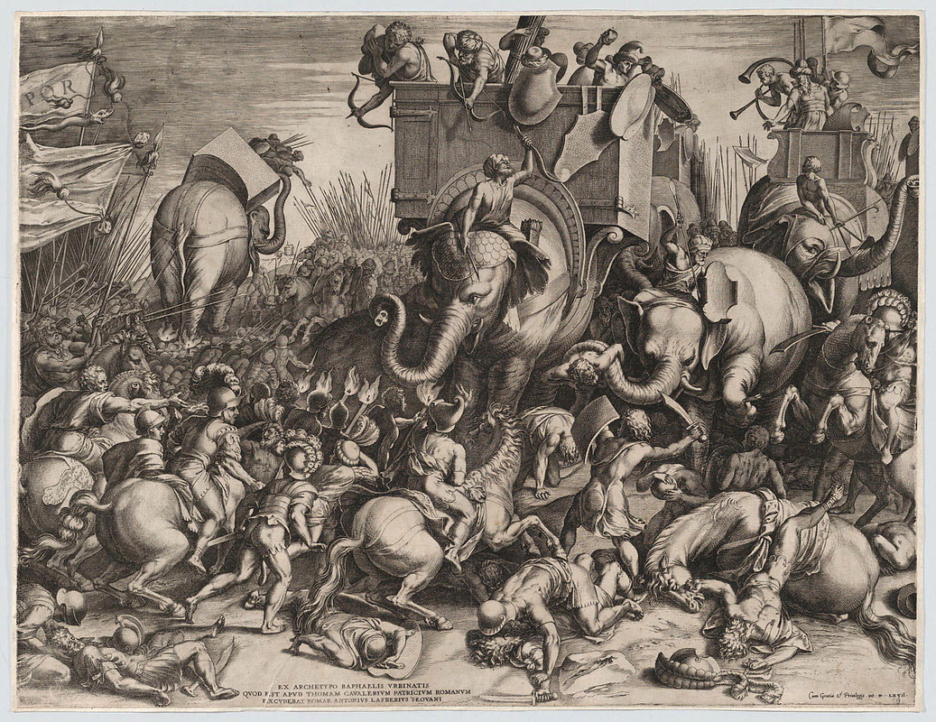 war animal elephants zama