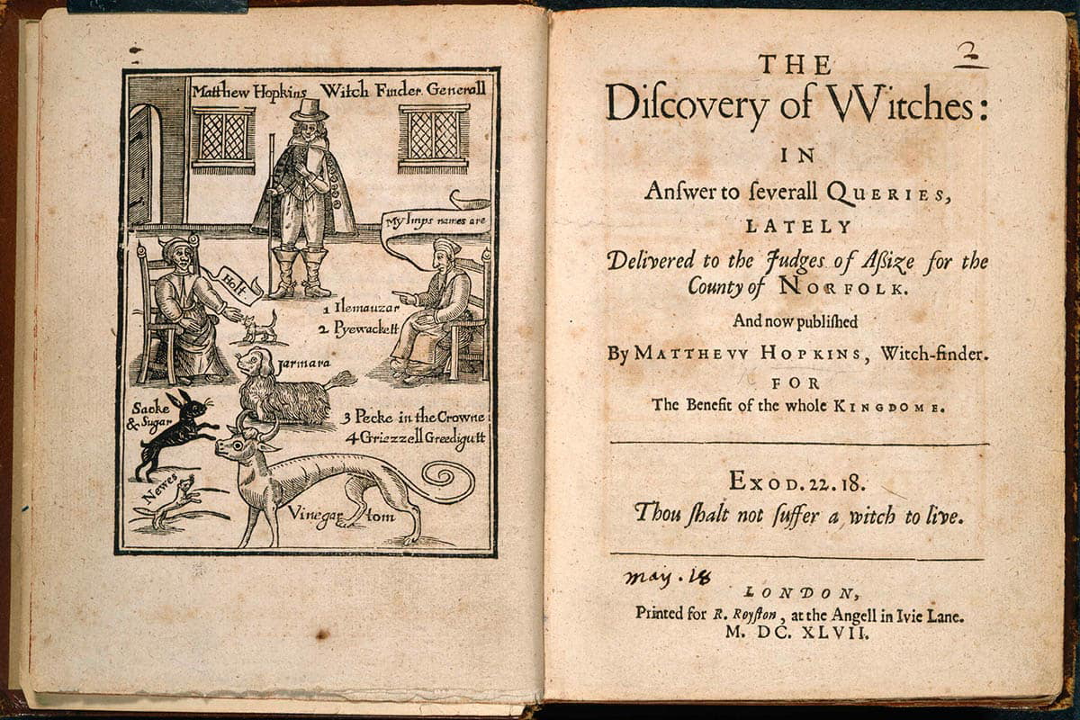 witches discovery matthew hopkins