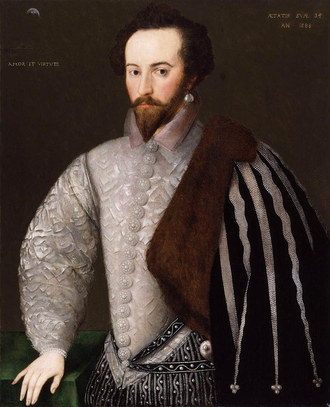 young sir walter raleigh