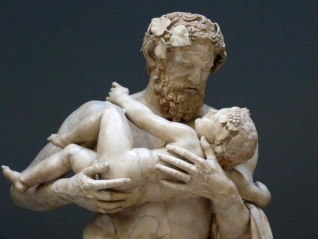 zeus baby sculpture