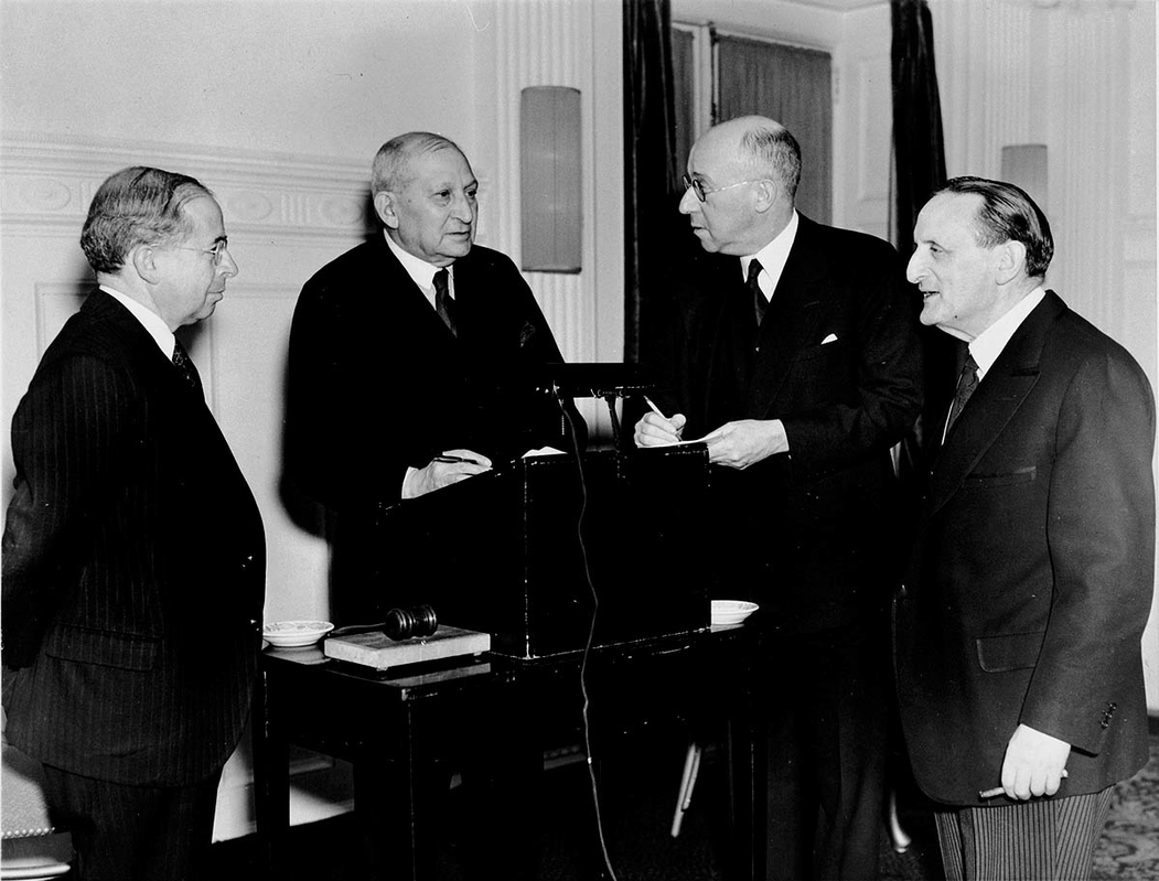 American Jewish Committee Meeting Photograph