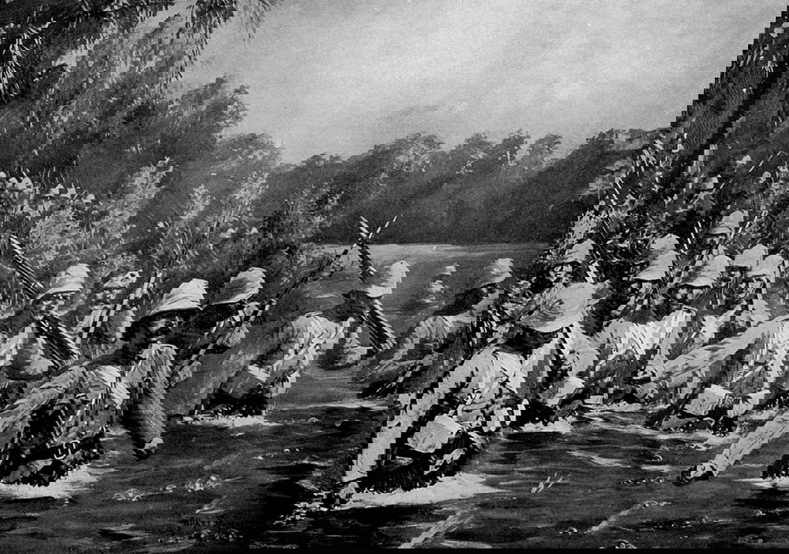 British Battle Modder River South African War
