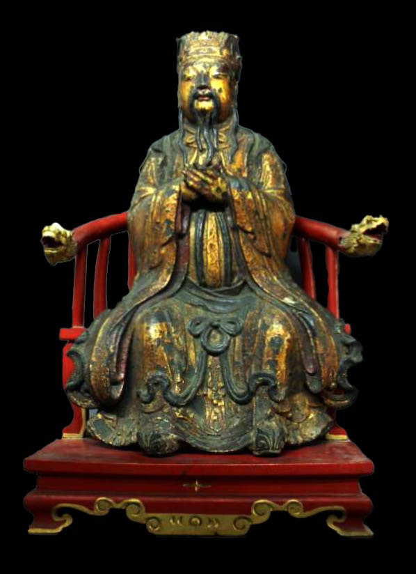 Confucius statue bronze