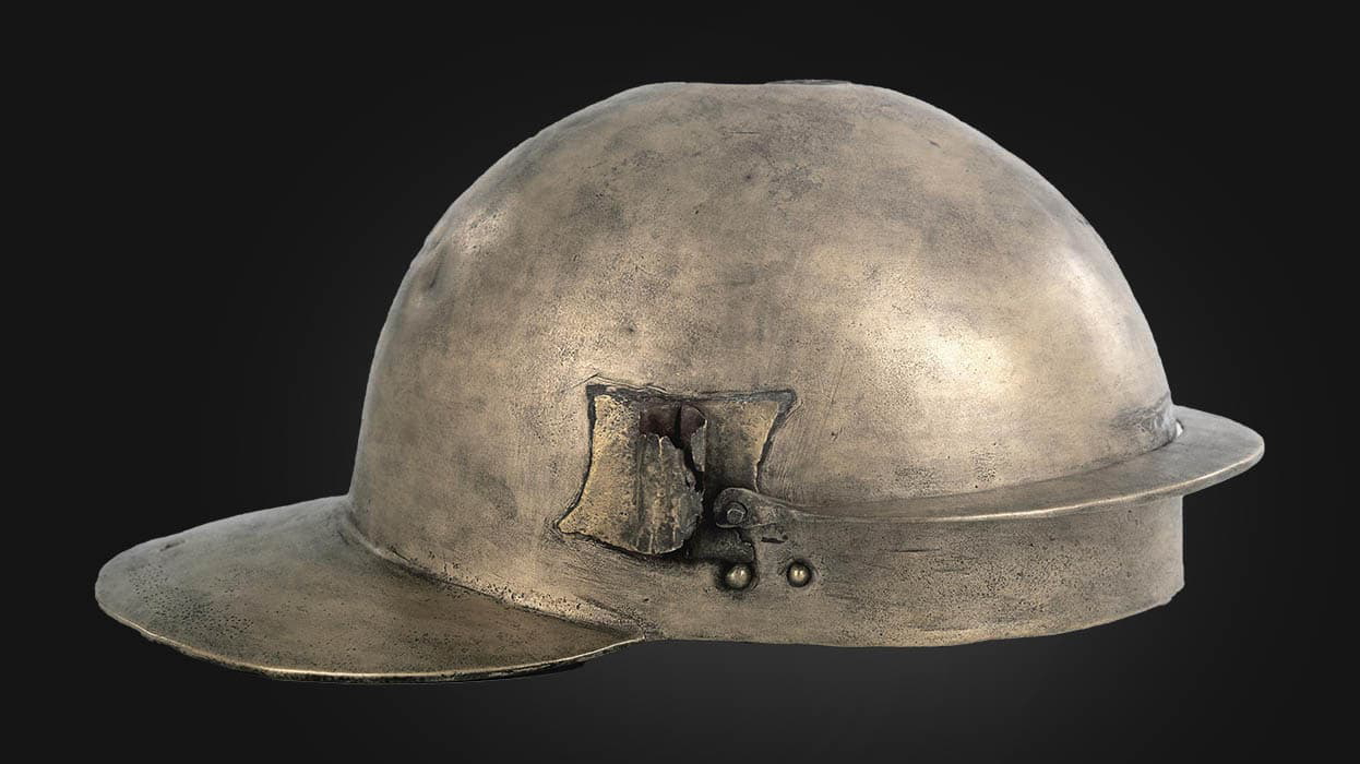 Coolus helmet bowl without cheekguards