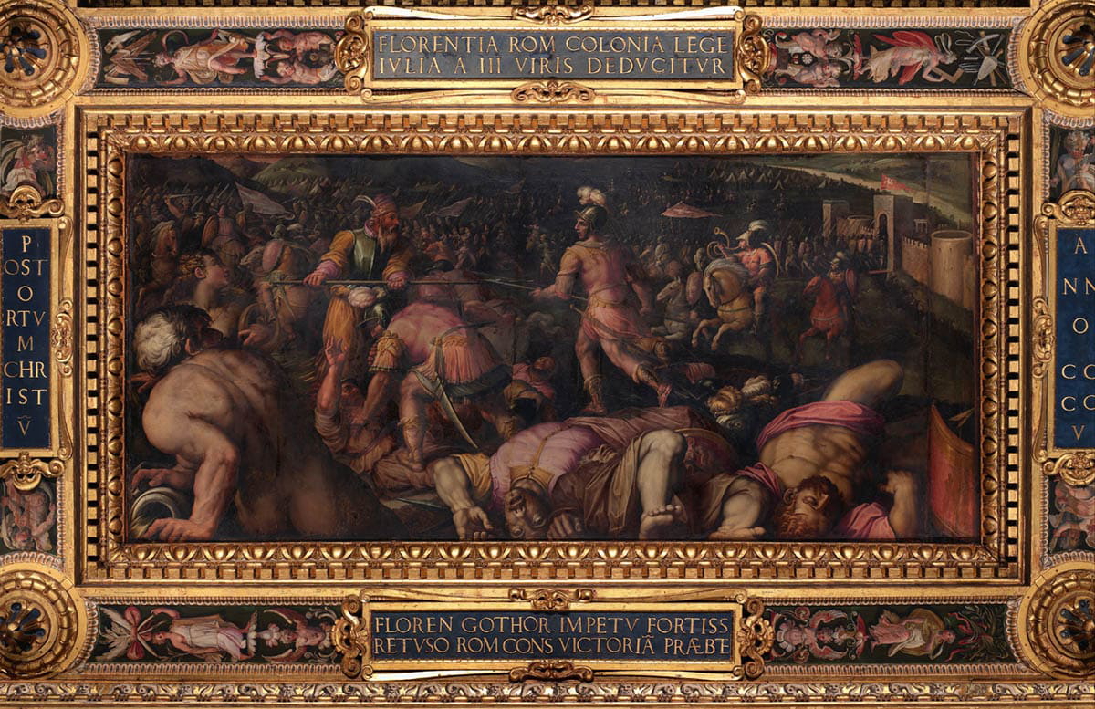 Vasari radagasio defeat fiesole