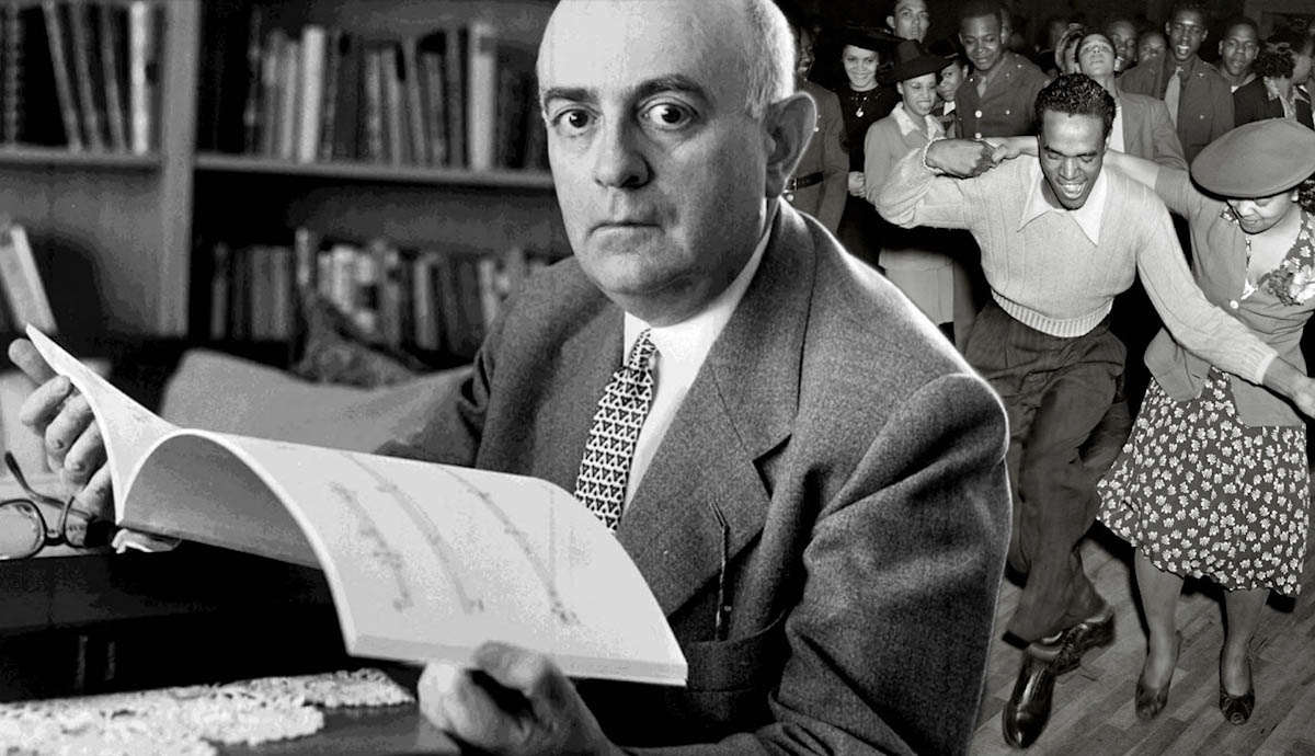 adorno war on modern music poster