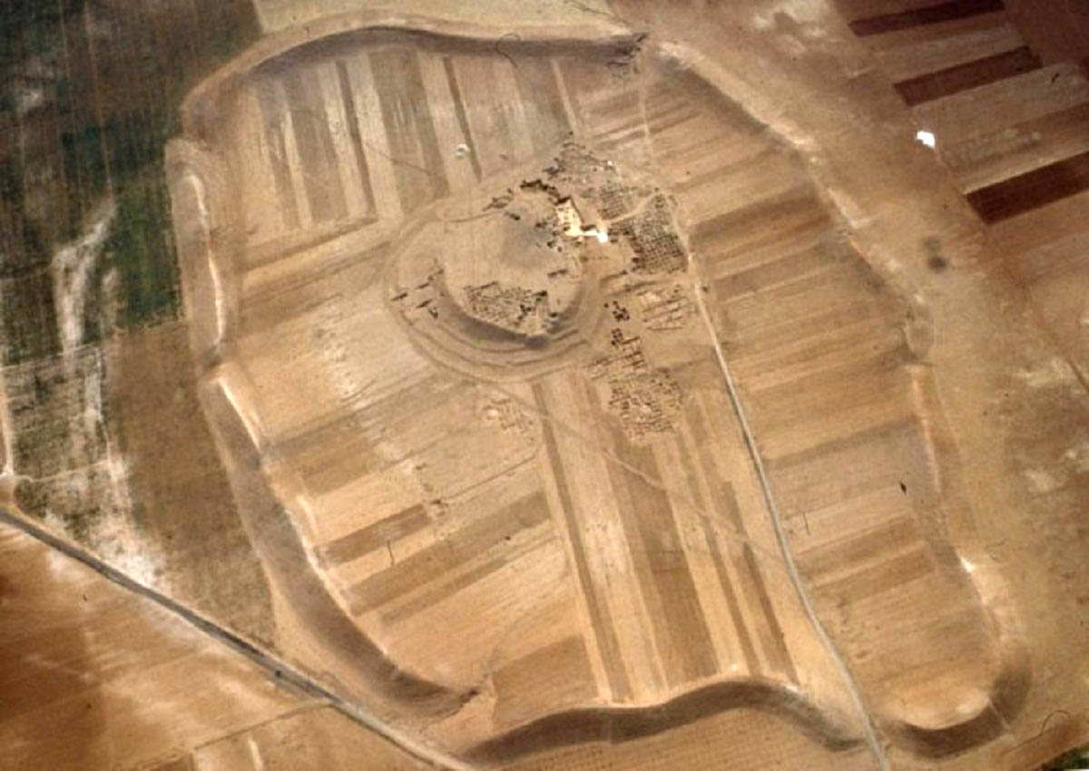 arial photo ebla tel mardik lost city