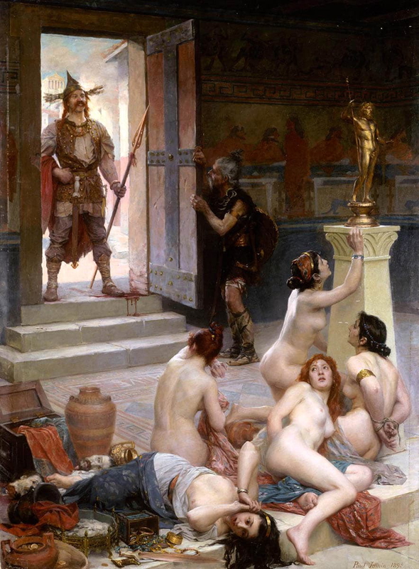brennus spoils paul joseph jamin falls of rome