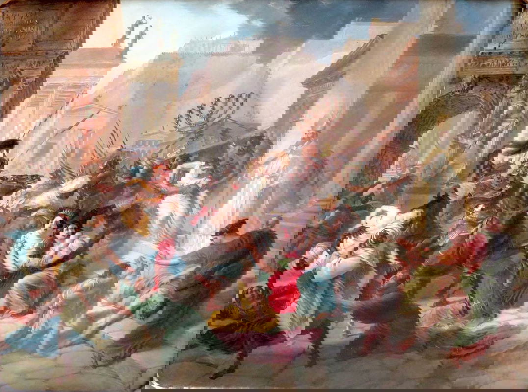 bryullov sack rome 455 tretyakov