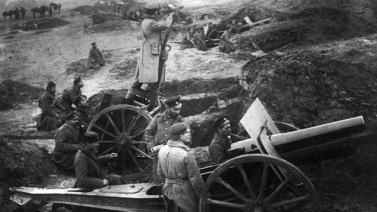 bulgarian artillery second balkan war