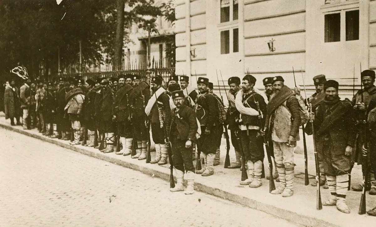 bulgarian troops first balkan war