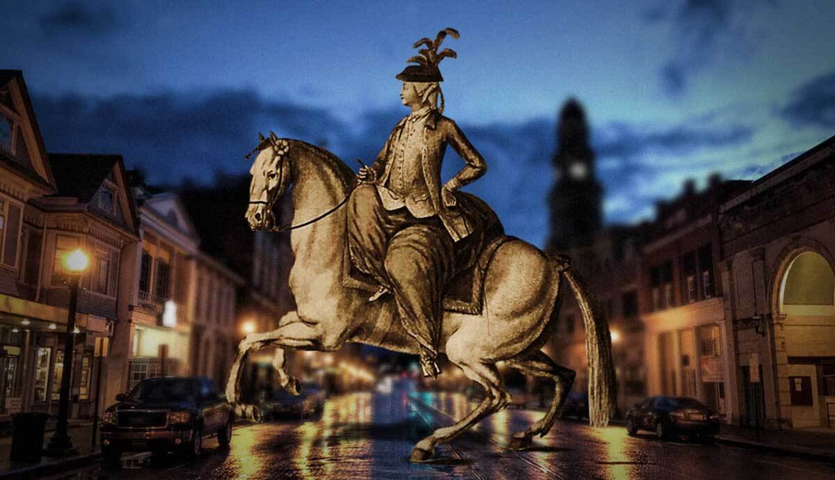 city marietta ohio with marie antoinette horseback