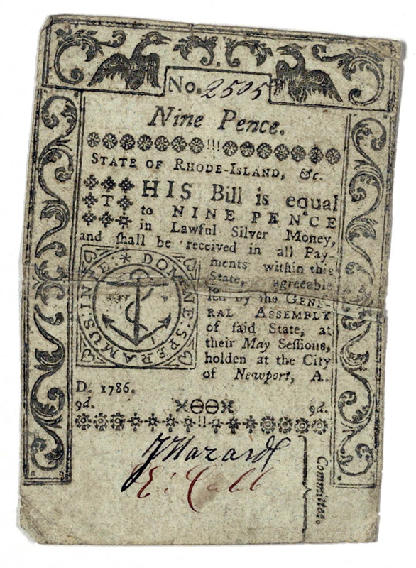 currency articles confederation