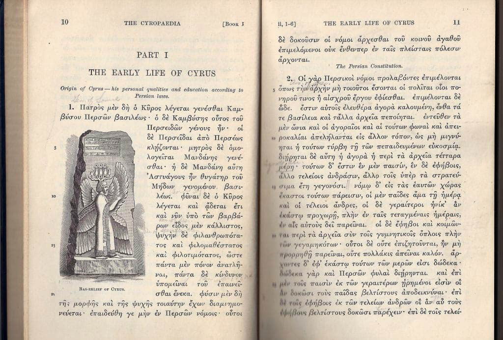 cyropaedia xenophon book