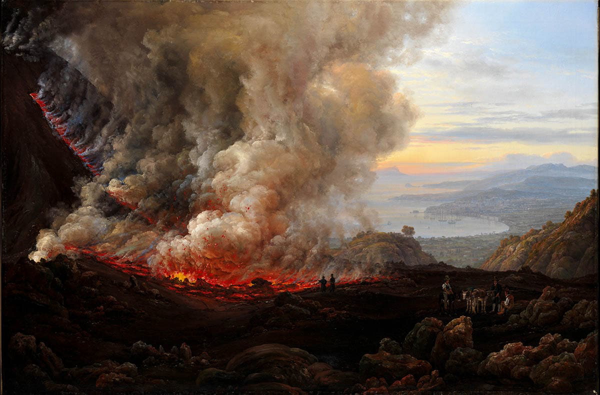 dahl eruption painting pliny the elder