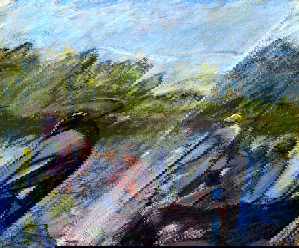 ellen thesleff harvesters ii painting