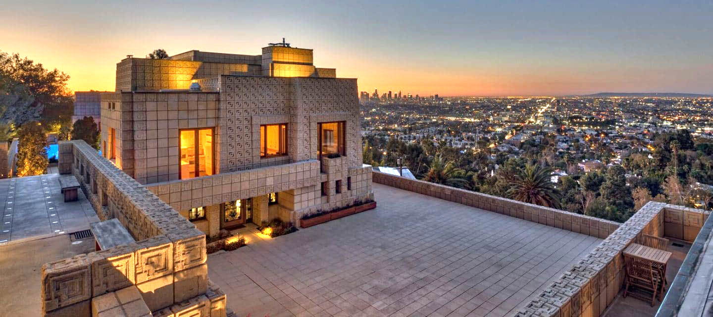 famous architect lloyd wright ennis house los angeles