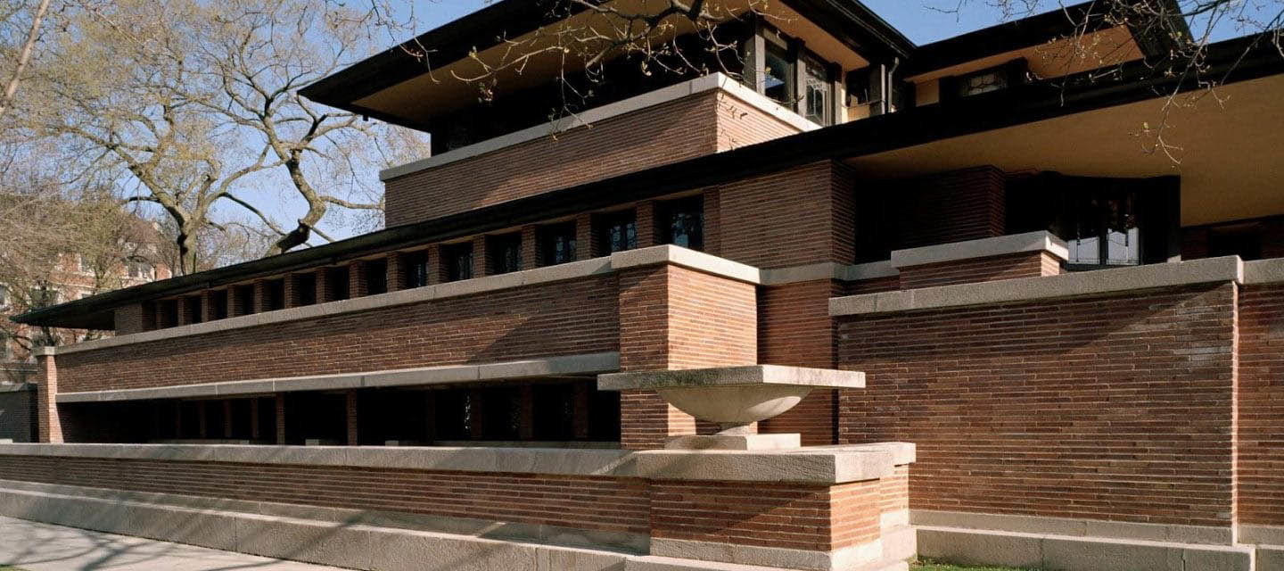 frank lloyd wright robie house chicago illinois