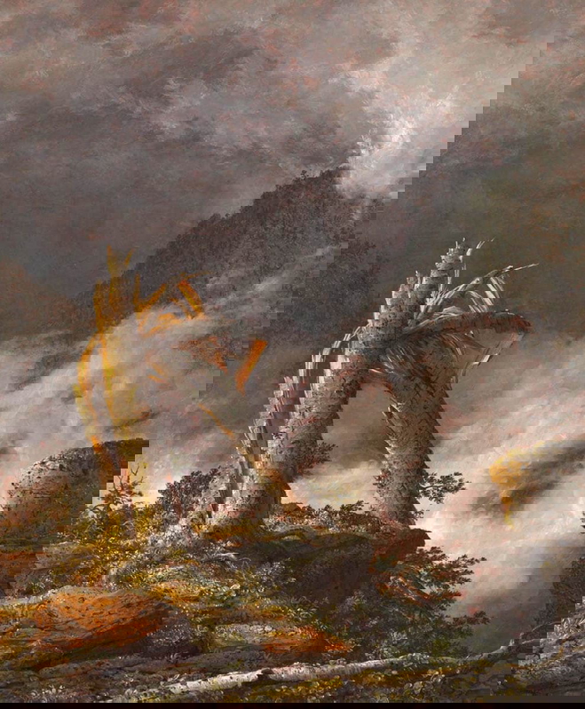 frederic edwin church storm mountains