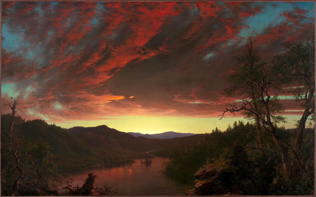 frederic edwin church twilight wilderness