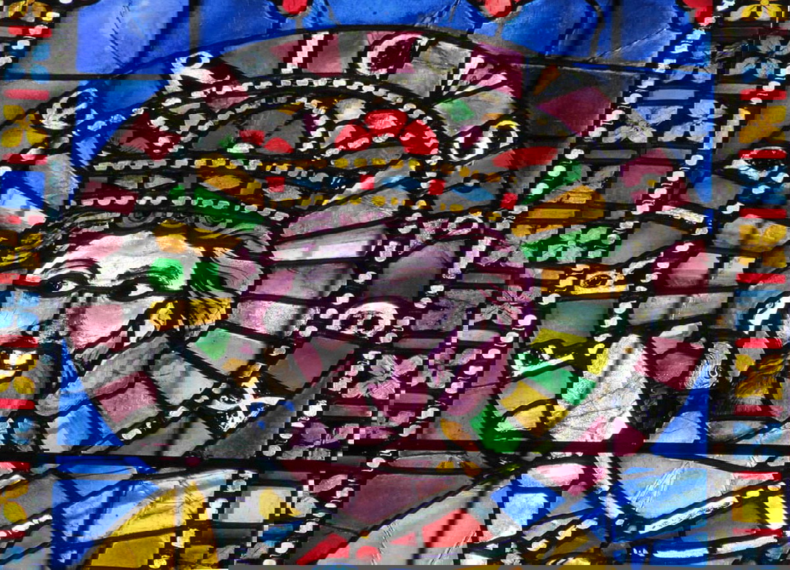 frederick barbarossa stained glass
