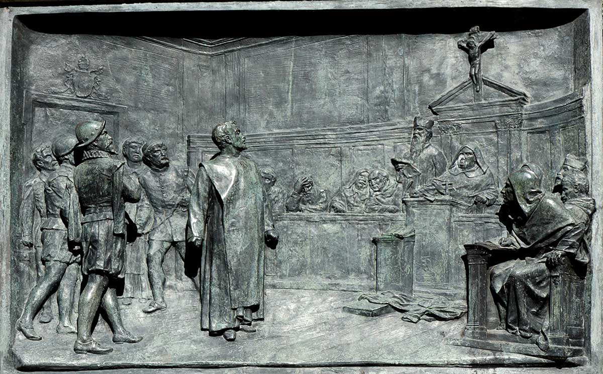 giordano bruno trial ferrari