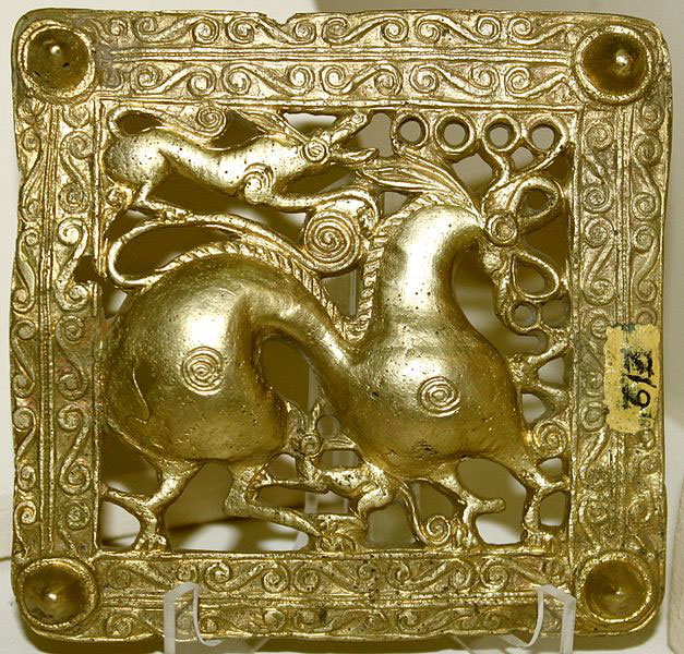 gold scythian belt