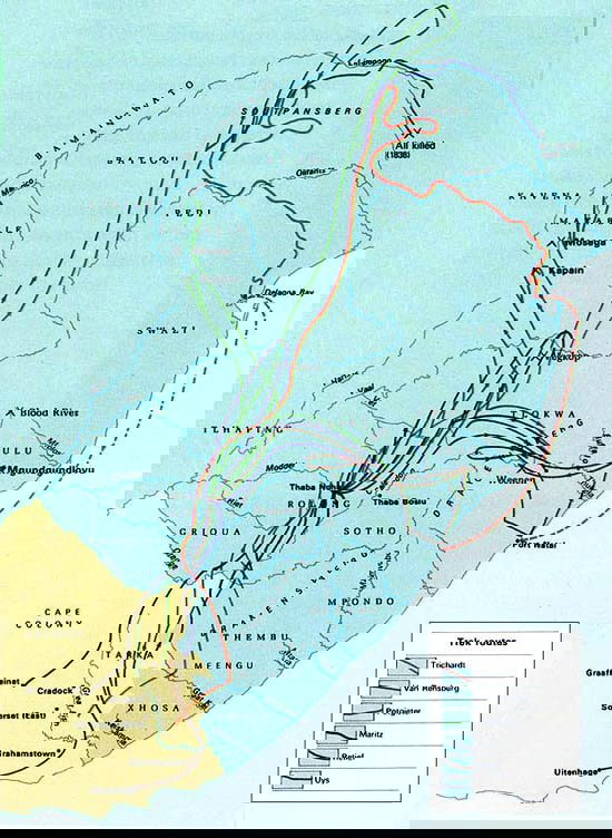 great trek map