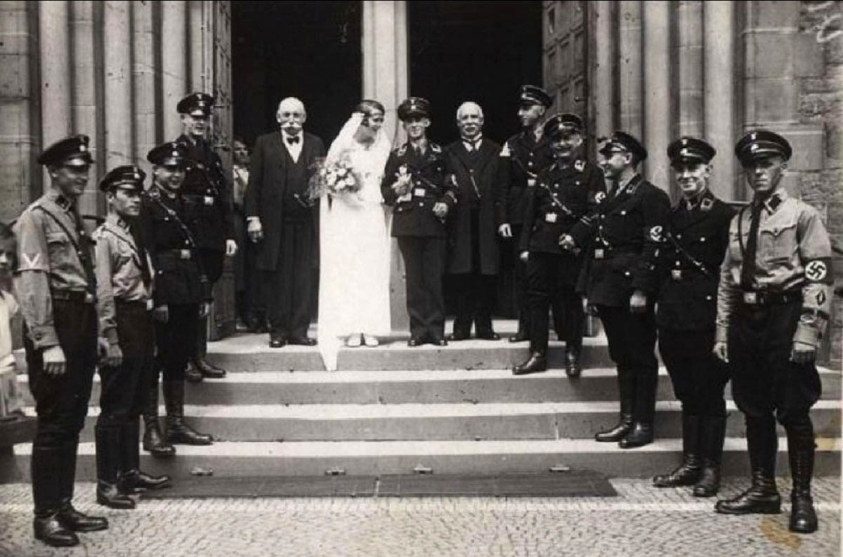 heinrich himmler ss wedding