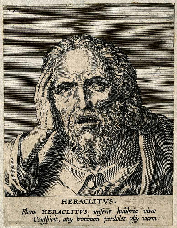 heraclitus engraving philosopher