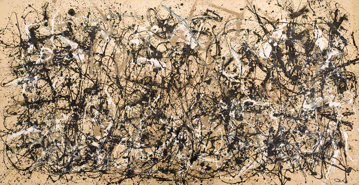 jackson pollock autumn rhythm metropolitan museum new york