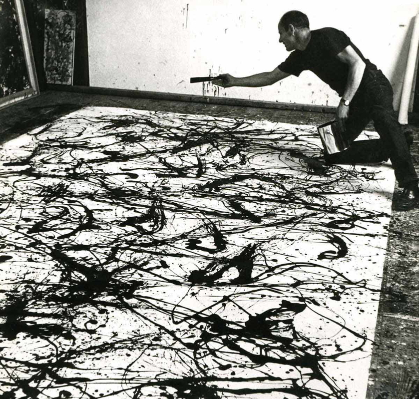 jackson pollock painting long island