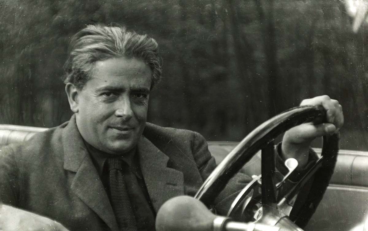 man ray francis picabia dans sa voiture