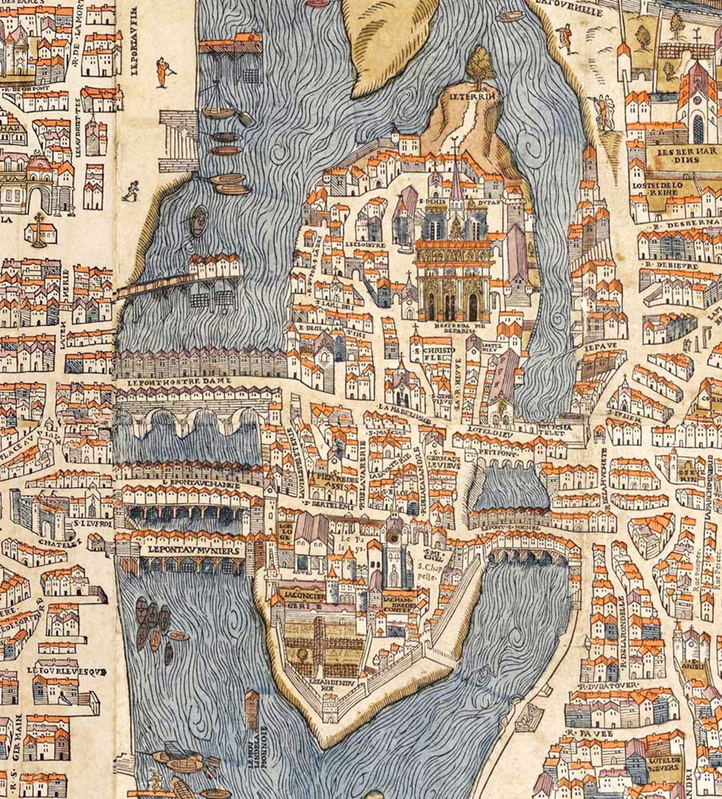 map renaissance paris